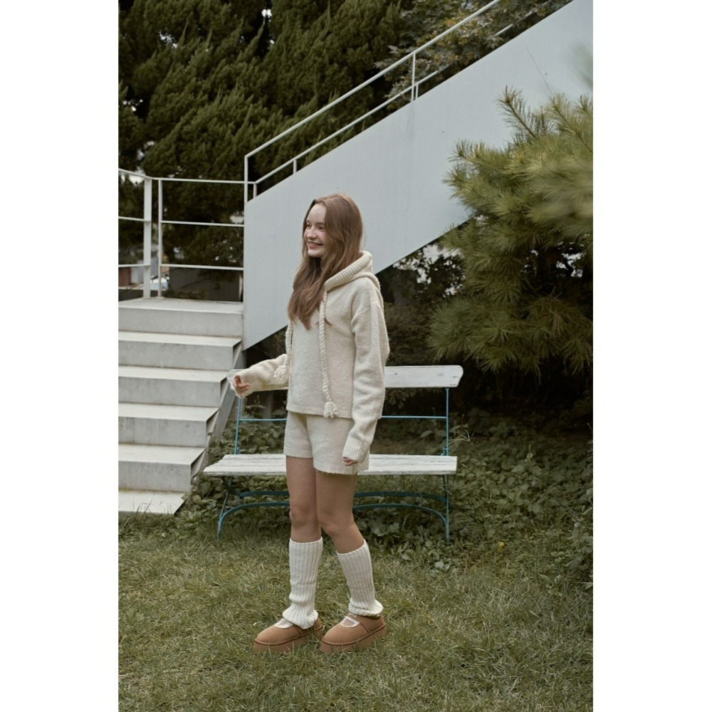 Momoann 모모앤 親子裝 媽媽成套 니트후드셋트 (Adult)-細節圖9