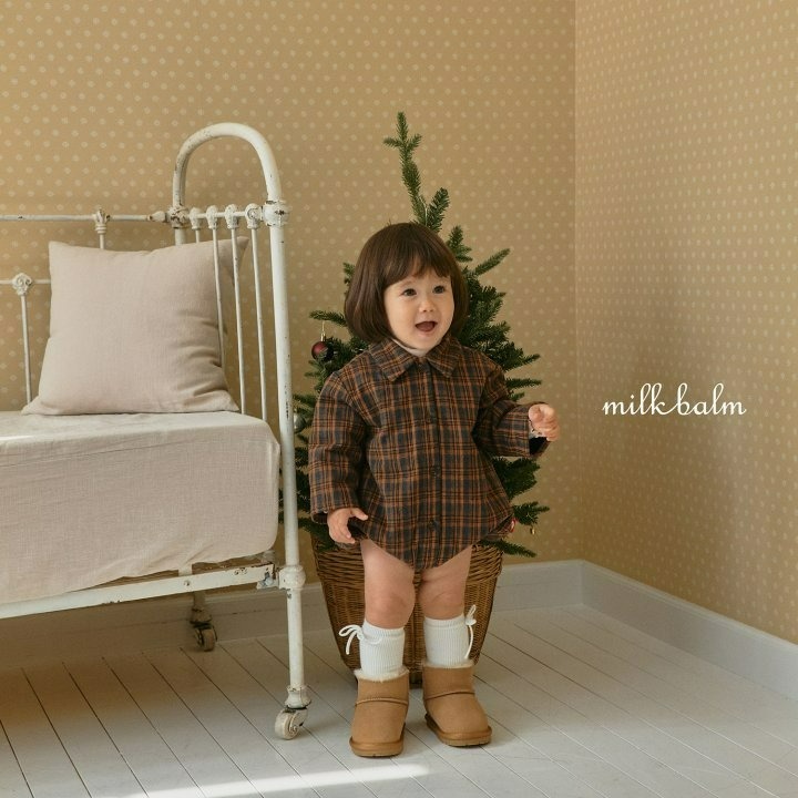 Milkbalm 包屁衣 밀크밤 리암패딩슈트-細節圖5