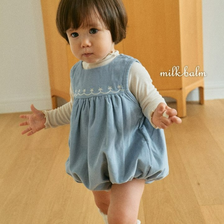 Milkbalm 包屁衣 밀크밤 베일리슈트-細節圖2