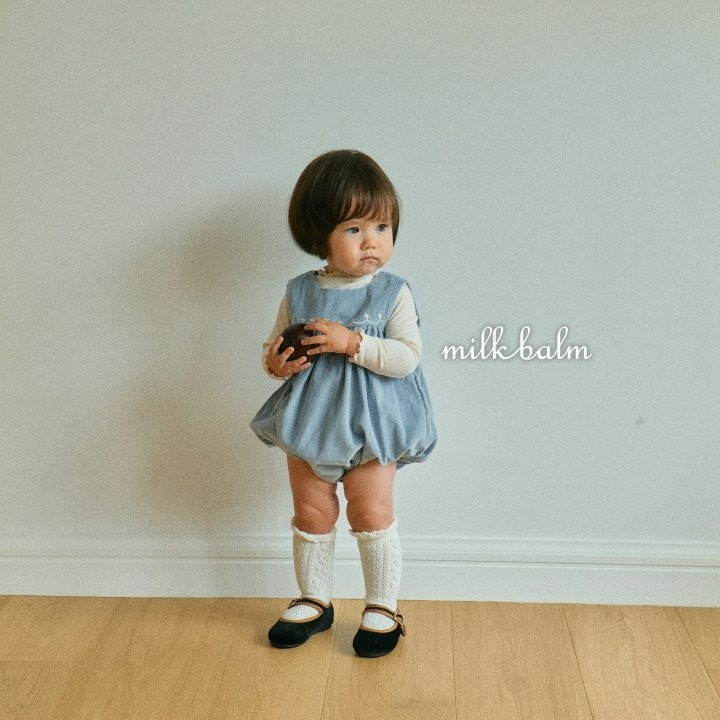 Milkbalm 包屁衣 밀크밤 베일리슈트-細節圖3