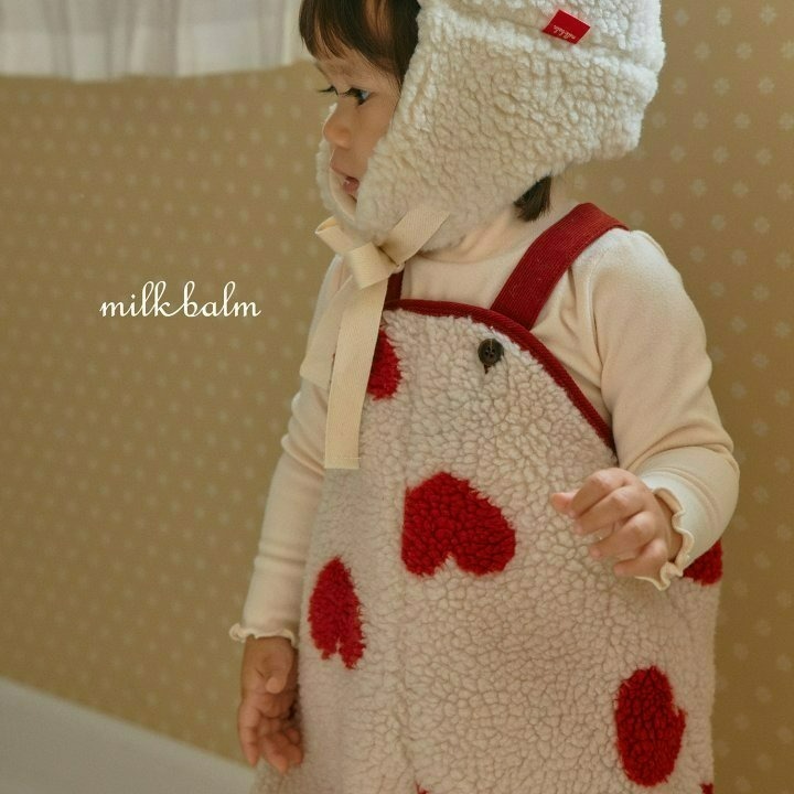 Milkbalm 褲子 吊帶褲 밀크밤 솜사탕오버롤-細節圖3