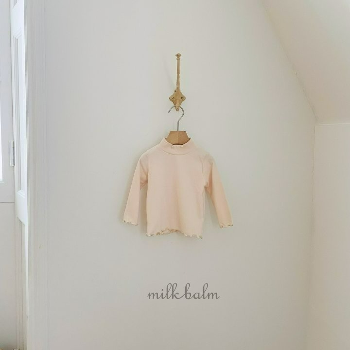 Milkbalm 上衣 밀크밤 윈터목폴라-細節圖6