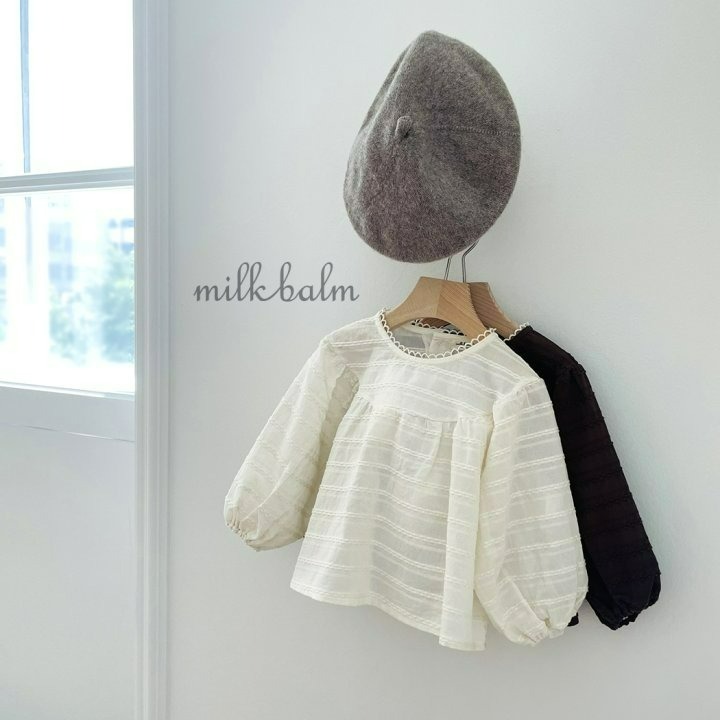 Milkbalm 上衣 襯衫 밀크밤 주드블라우스-細節圖5