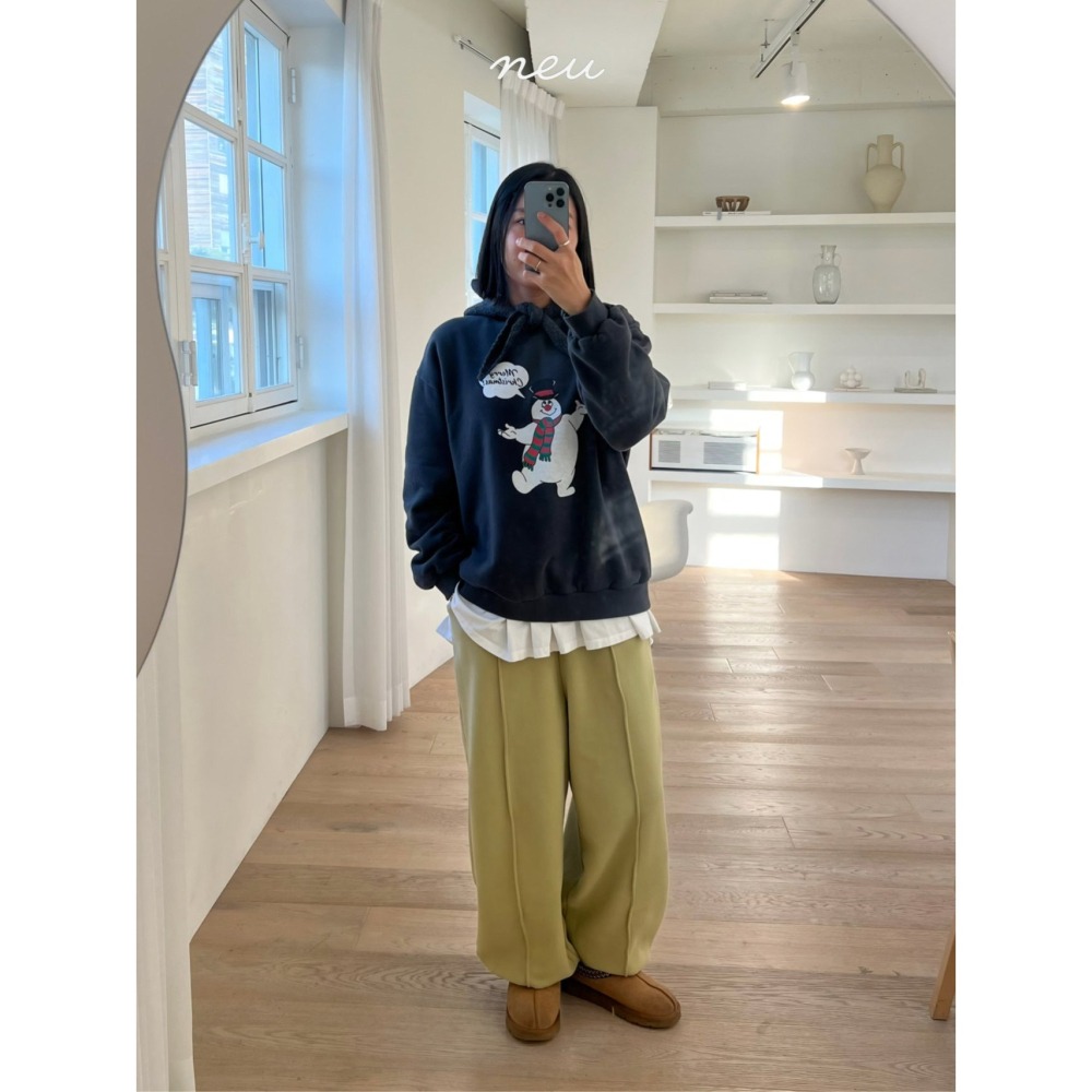 Neu 上衣 노이 위고비맨투맨(ADULT)-細節圖4