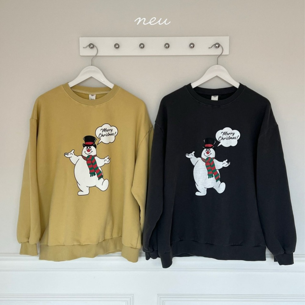 Neu 上衣 노이 위고비맨투맨(ADULT)-細節圖7