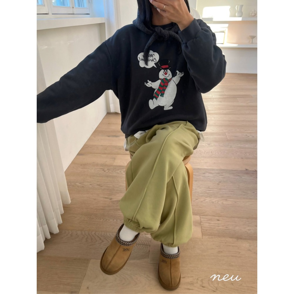 Neu 褲子 노이 윈터조거팬츠(ADULT)-細節圖3