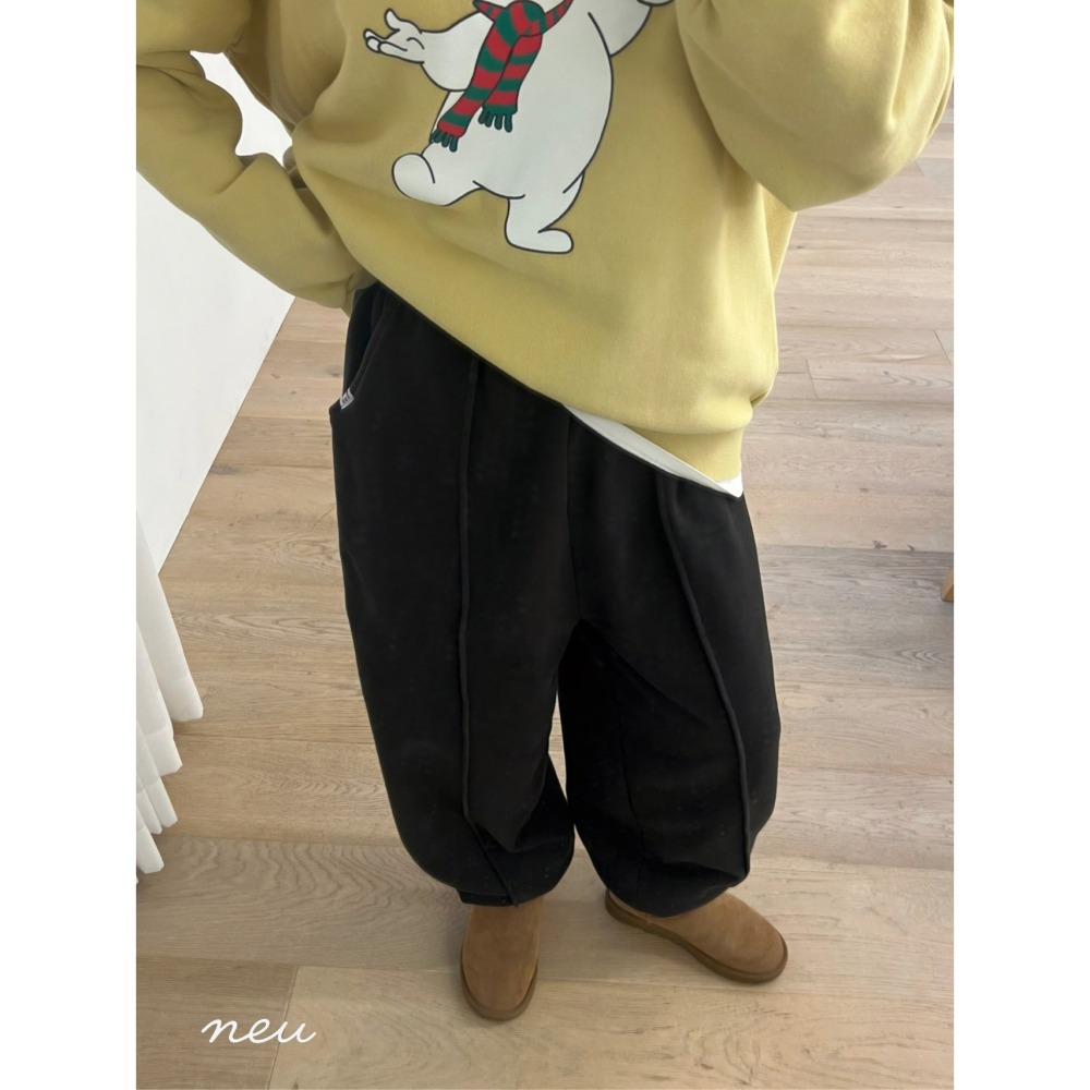 Neu 褲子 노이 윈터조거팬츠(ADULT)-細節圖4