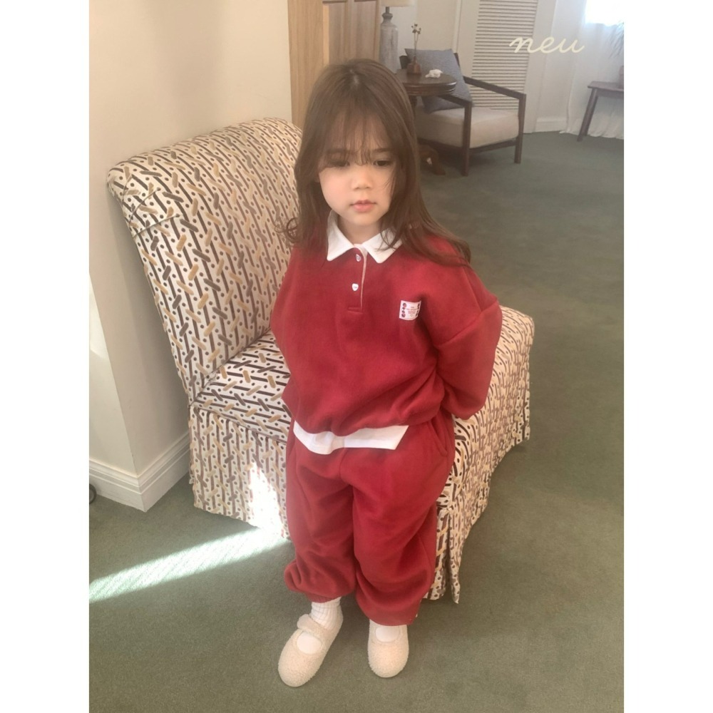 Neu 上衣 노이 메리럭비맨투맨-細節圖2