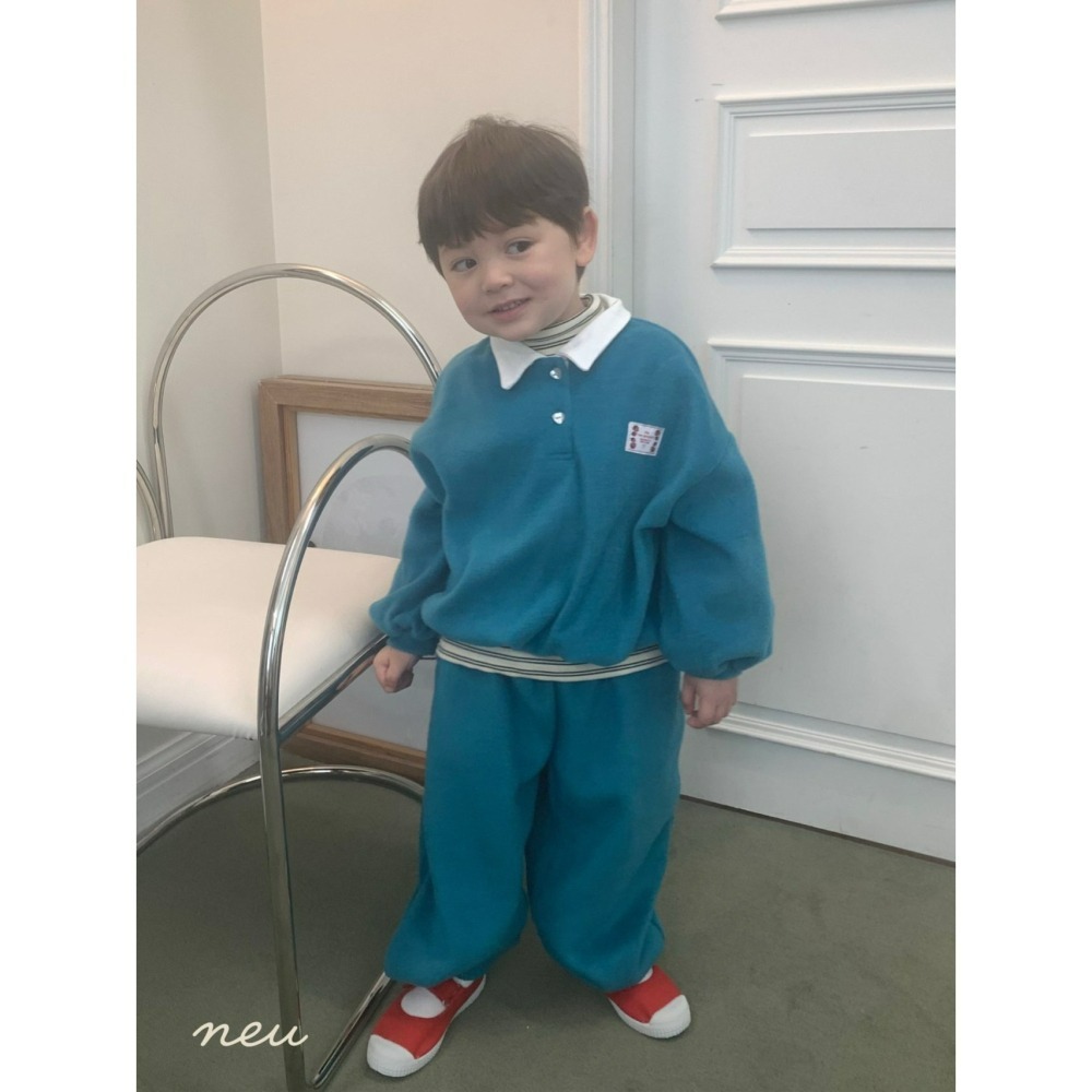 Neu 上衣 노이 메리럭비맨투맨-細節圖6