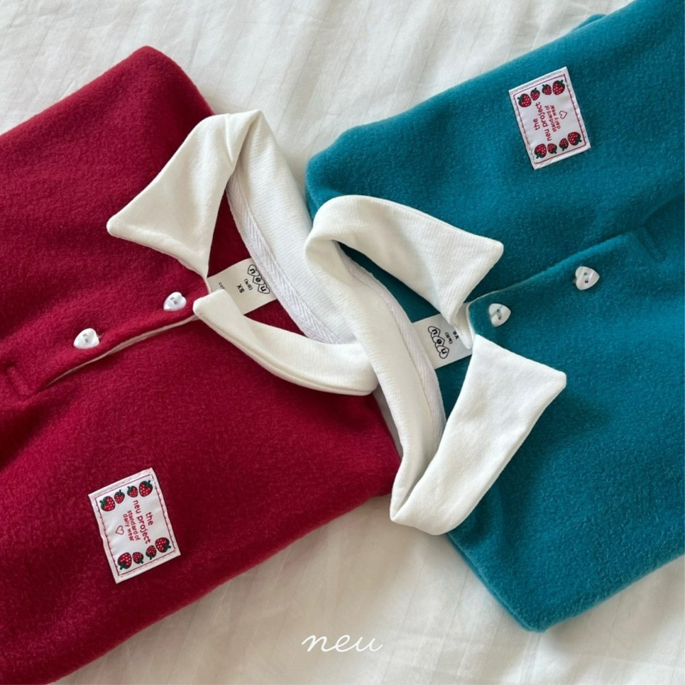 Neu 上衣 노이 메리럭비맨투맨-細節圖8