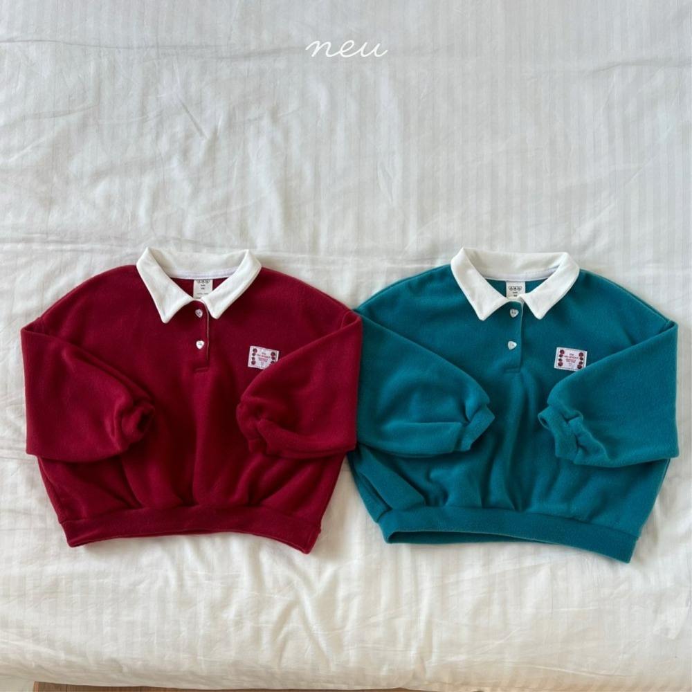 Neu 上衣 노이 메리럭비맨투맨-細節圖9