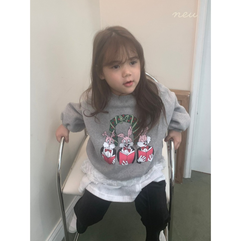 Neu 上衣 노이 바니맨투맨-細節圖3