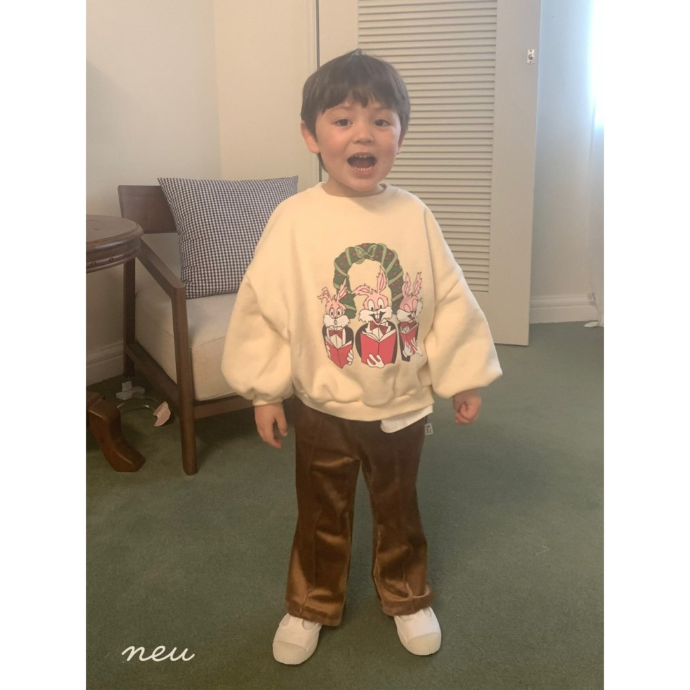 Neu 上衣 노이 바니맨투맨-細節圖7