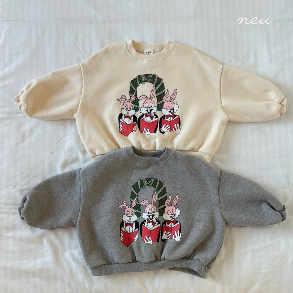 Neu 上衣 노이 바니맨투맨-細節圖8