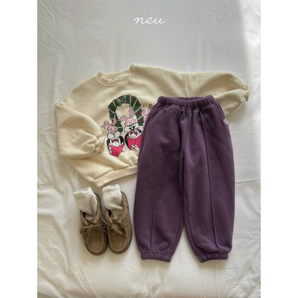 Neu 上衣 노이 바니맨투맨-細節圖11