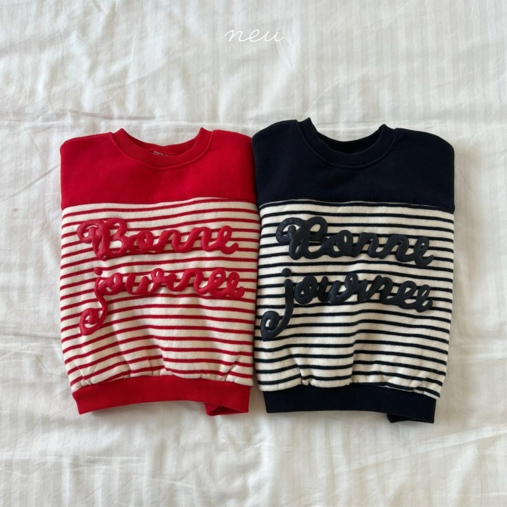 Neu 上衣 노이 본조네맨투맨-細節圖7