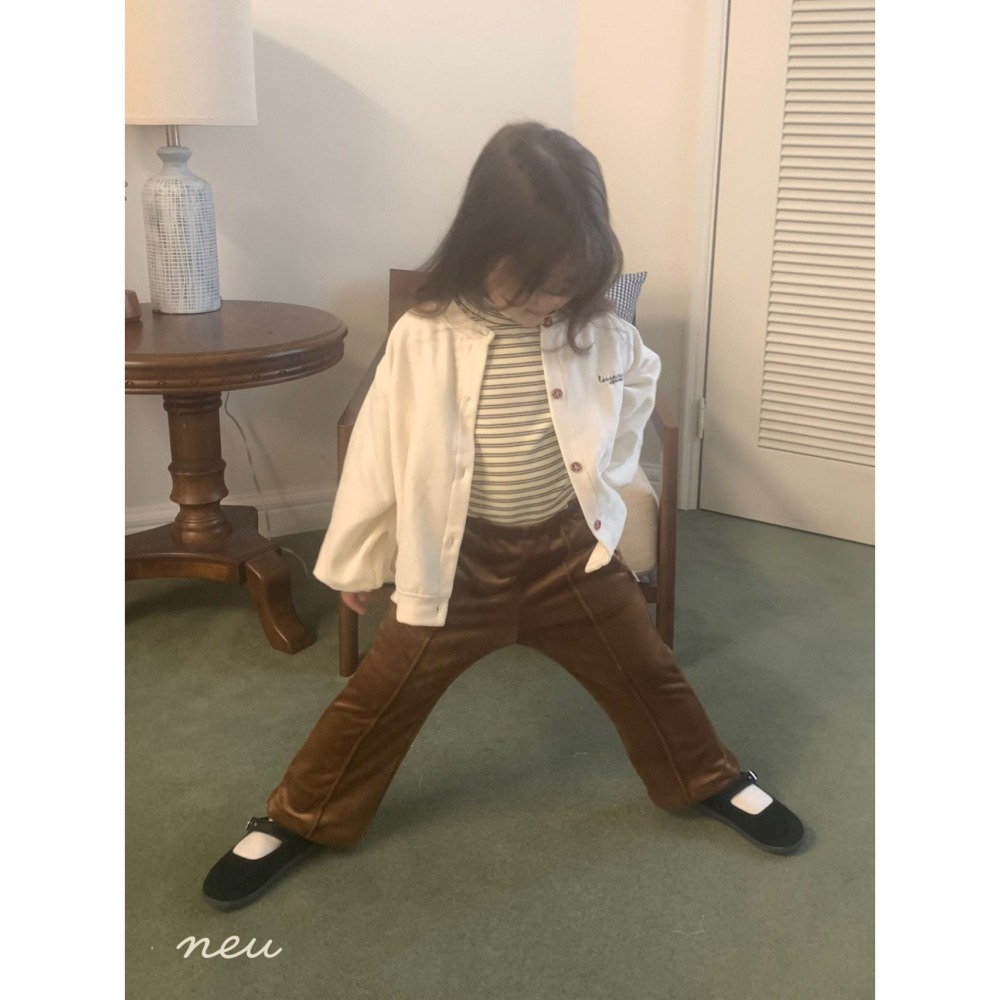 Neu 褲子 노이 삐삐부츠컷팬츠-細節圖2