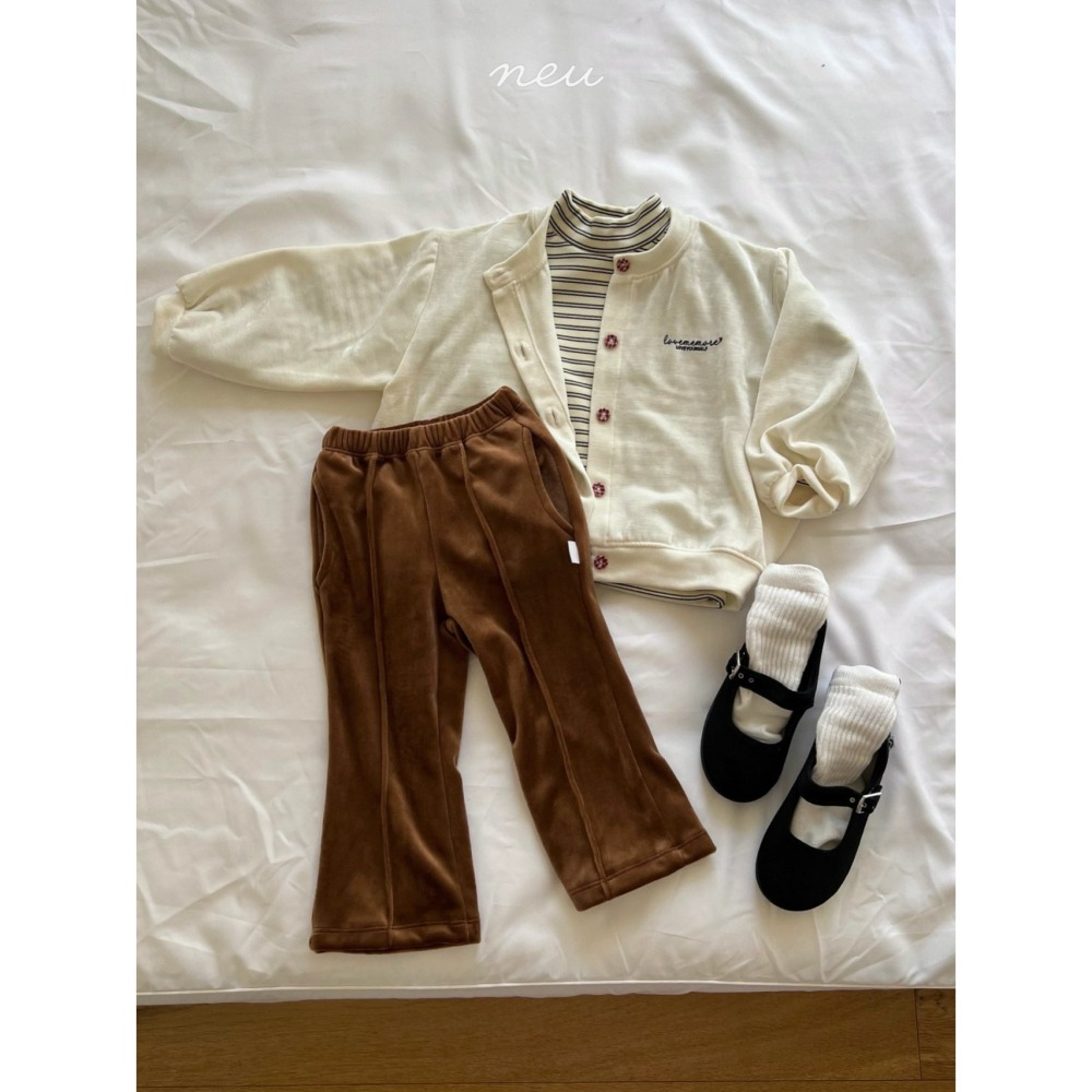 Neu 褲子 노이 삐삐부츠컷팬츠-細節圖11