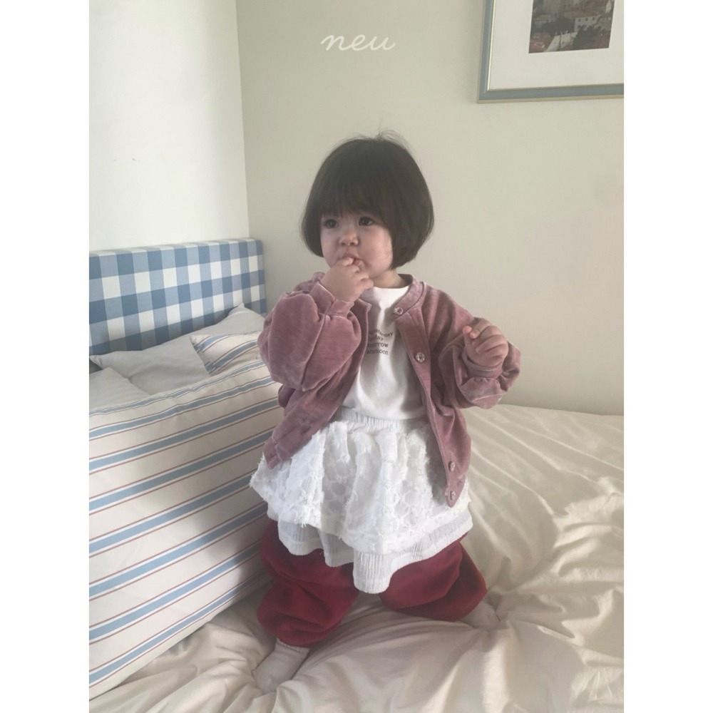 Neu 上衣 노이 피치라운드티-細節圖6