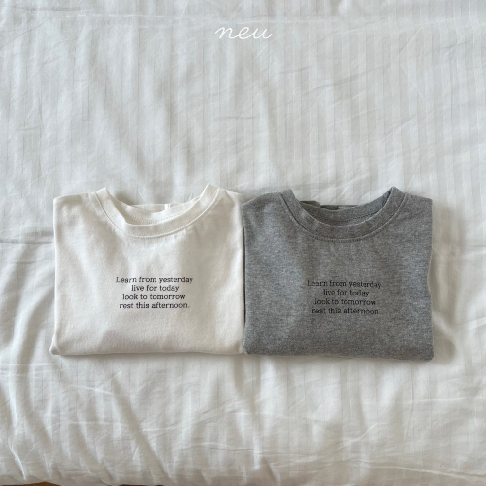 Neu 上衣 노이 피치라운드티-細節圖7