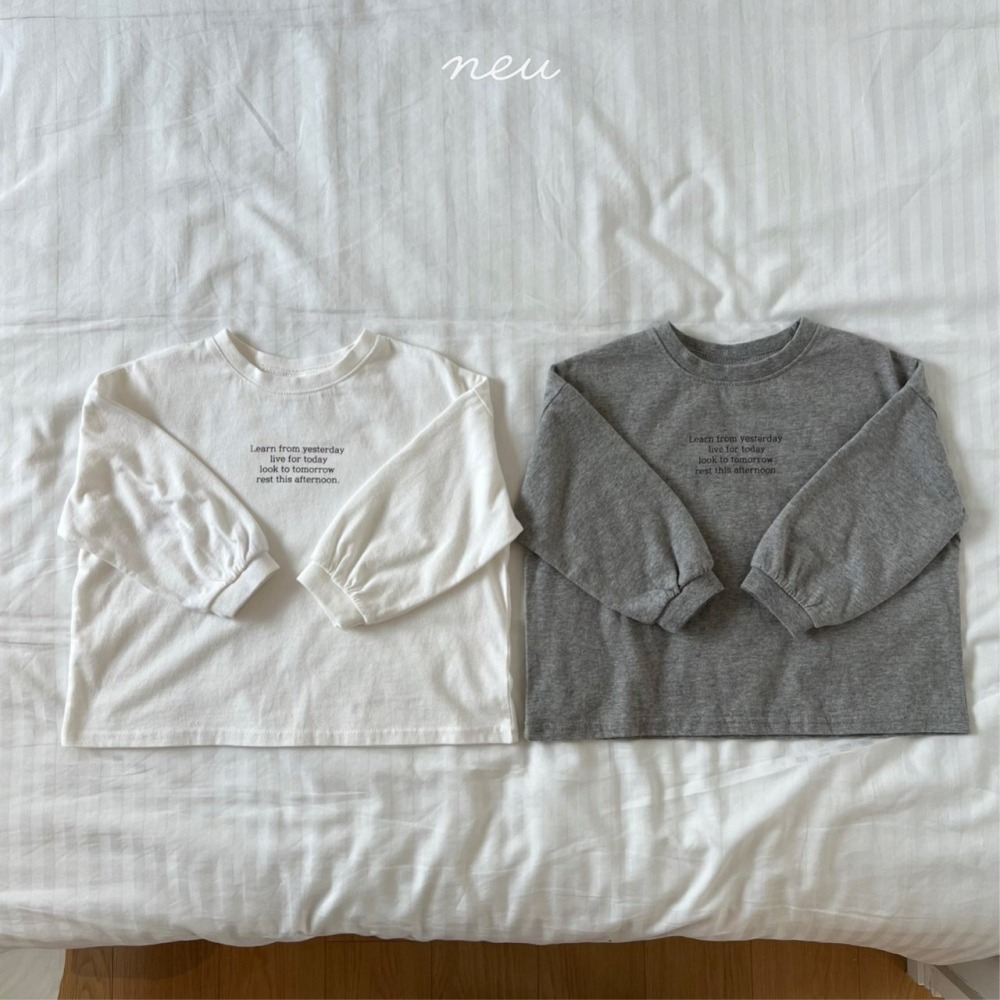 Neu 上衣 노이 피치라운드티-細節圖8