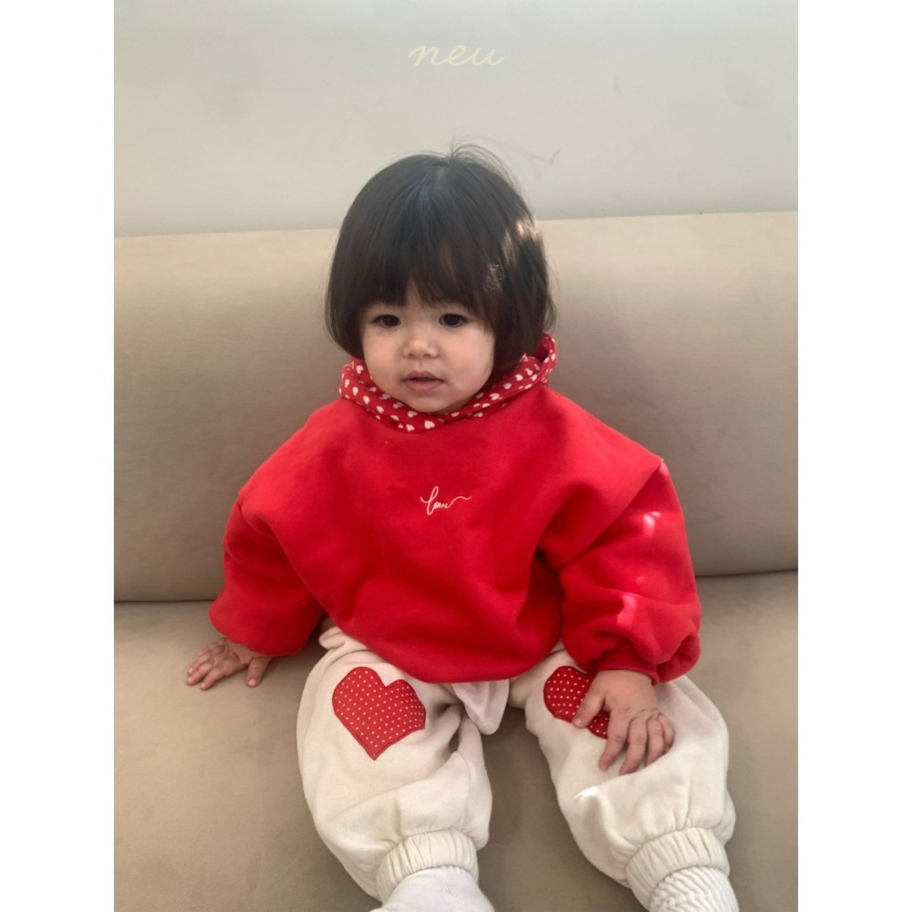 Neu 褲子 노이 하트땡조거팬츠-細節圖6