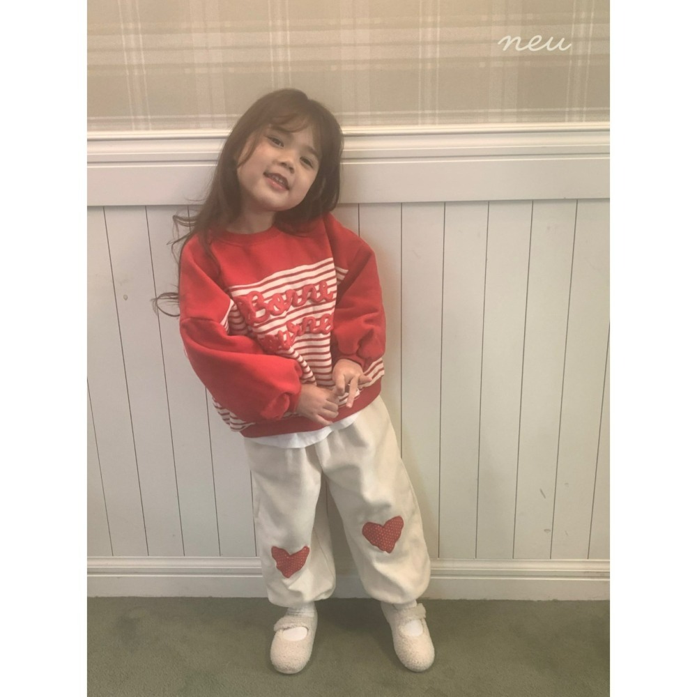 Neu 褲子 노이 하트땡조거팬츠-細節圖7