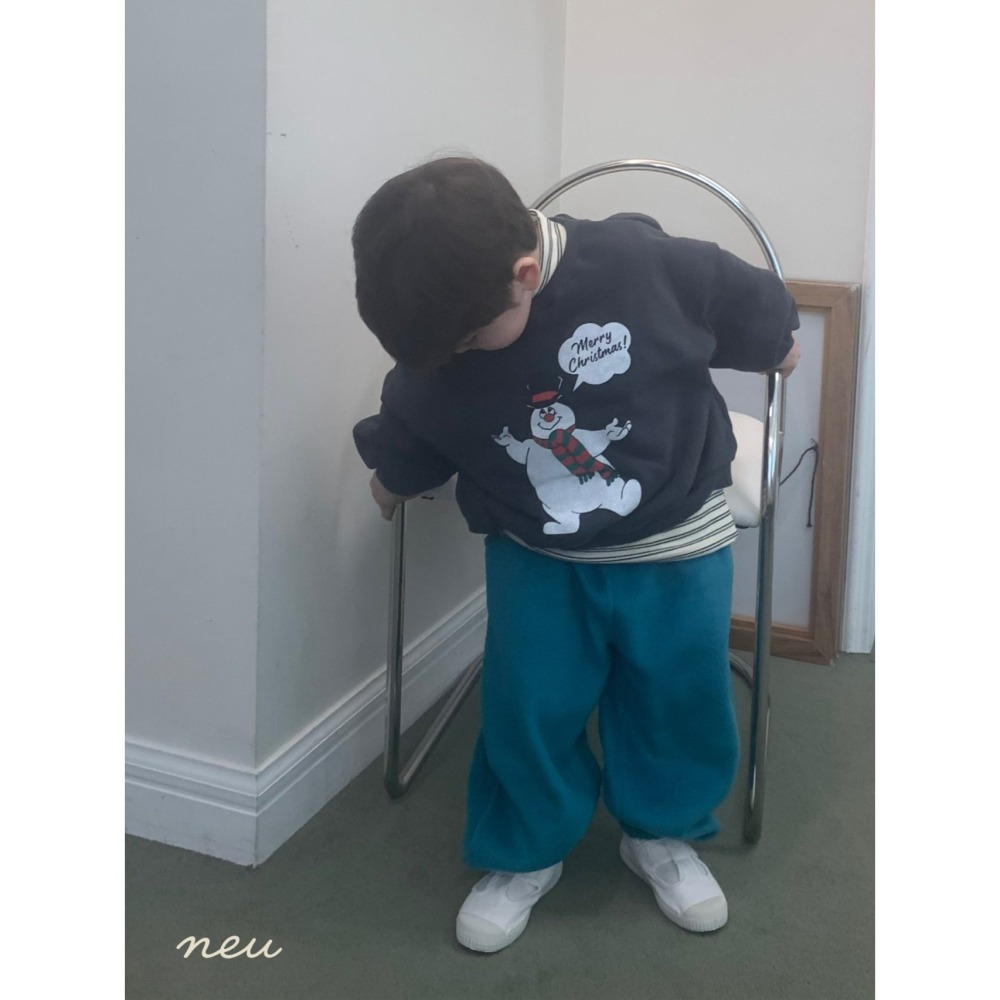 Neu 褲子 노이 하트포켓조거팬츠-細節圖6