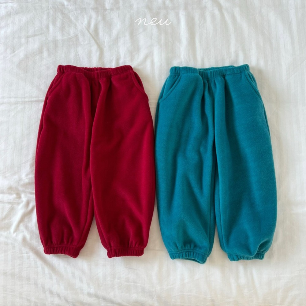 Neu 褲子 노이 하트포켓조거팬츠-細節圖9