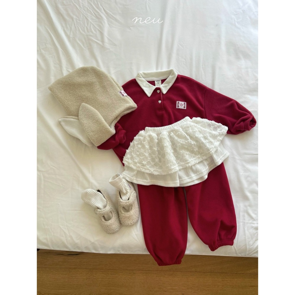 Neu 褲子 노이 하트포켓조거팬츠-細節圖10