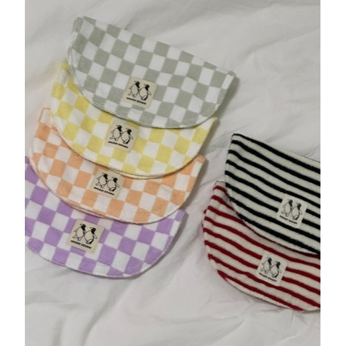 韓國 뚜띠뚜띠 Dduddi Dduddi 質感圍兜 吸水棉-細節圖2