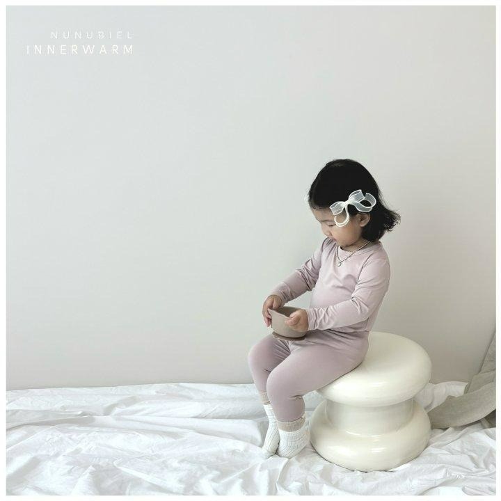 Nunubiel 發熱衣套裝 小童 1+1 누누비엘(雙數下單)-細節圖7