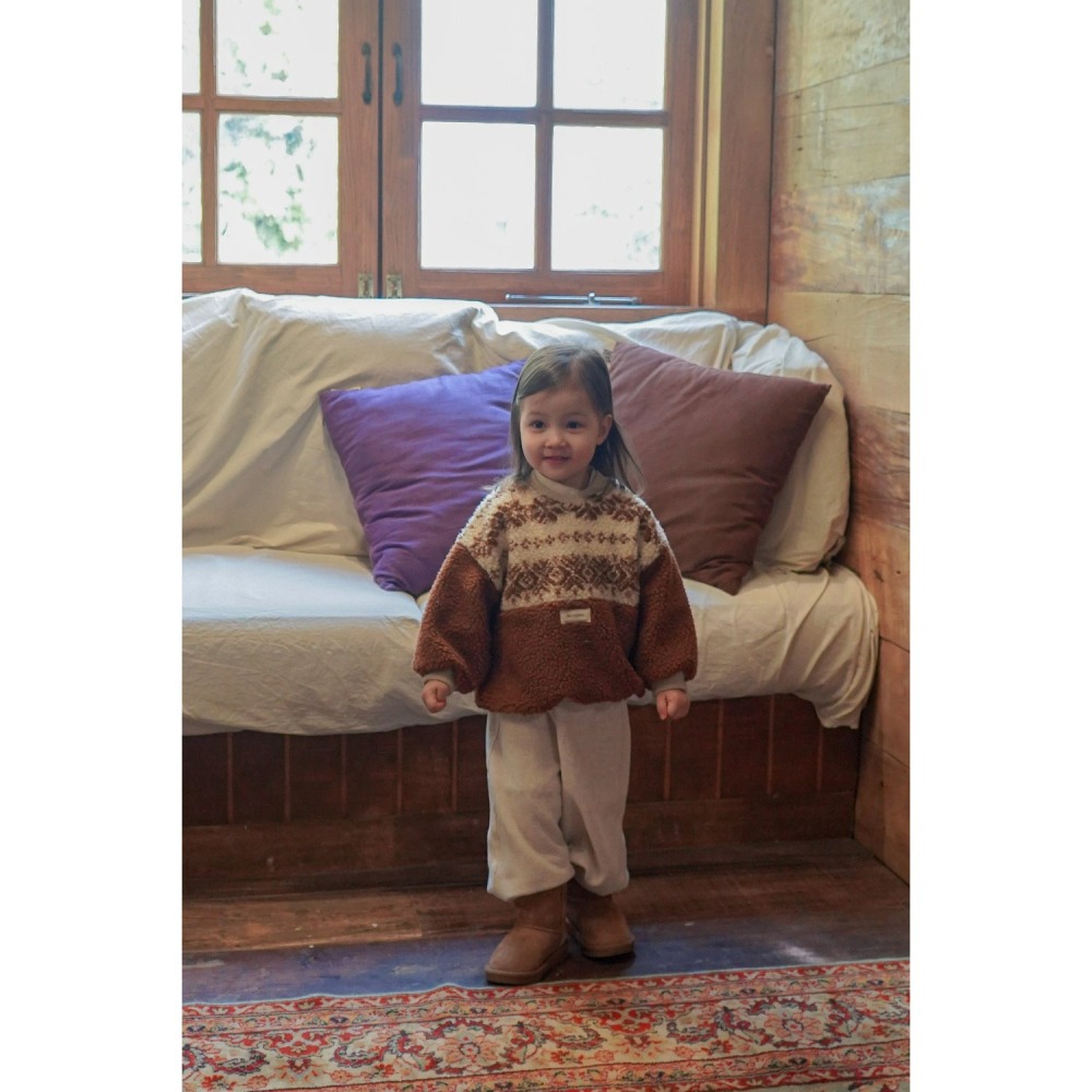 Onu 上衣 오누 덤블맨투맨-細節圖3