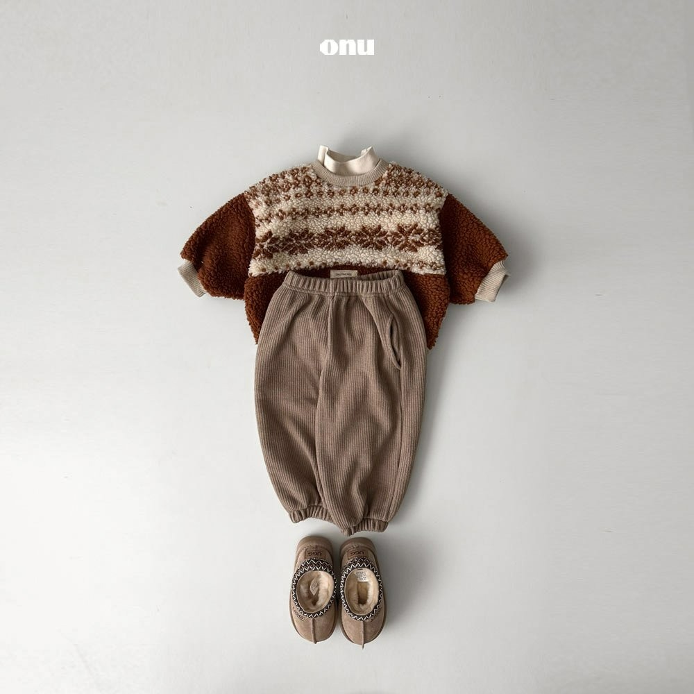 Onu 上衣 오누 덤블맨투맨-細節圖6