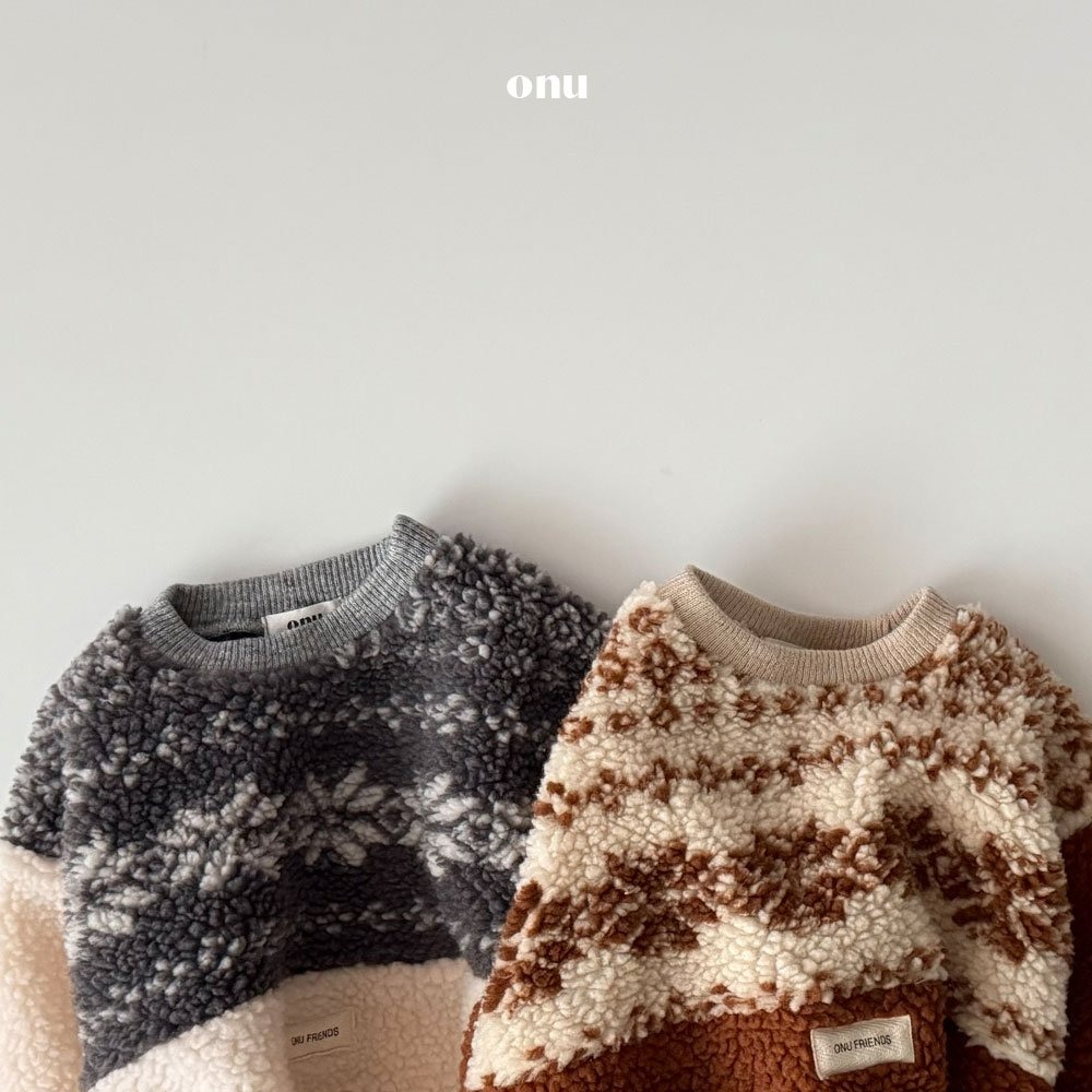 Onu 上衣 오누 덤블맨투맨-細節圖11