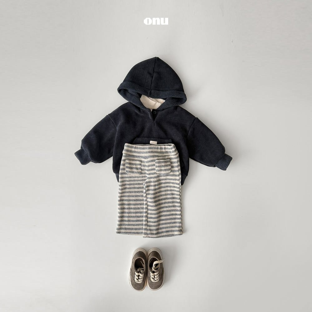 Onu 上衣 오누 브러쉬후드티-細節圖6