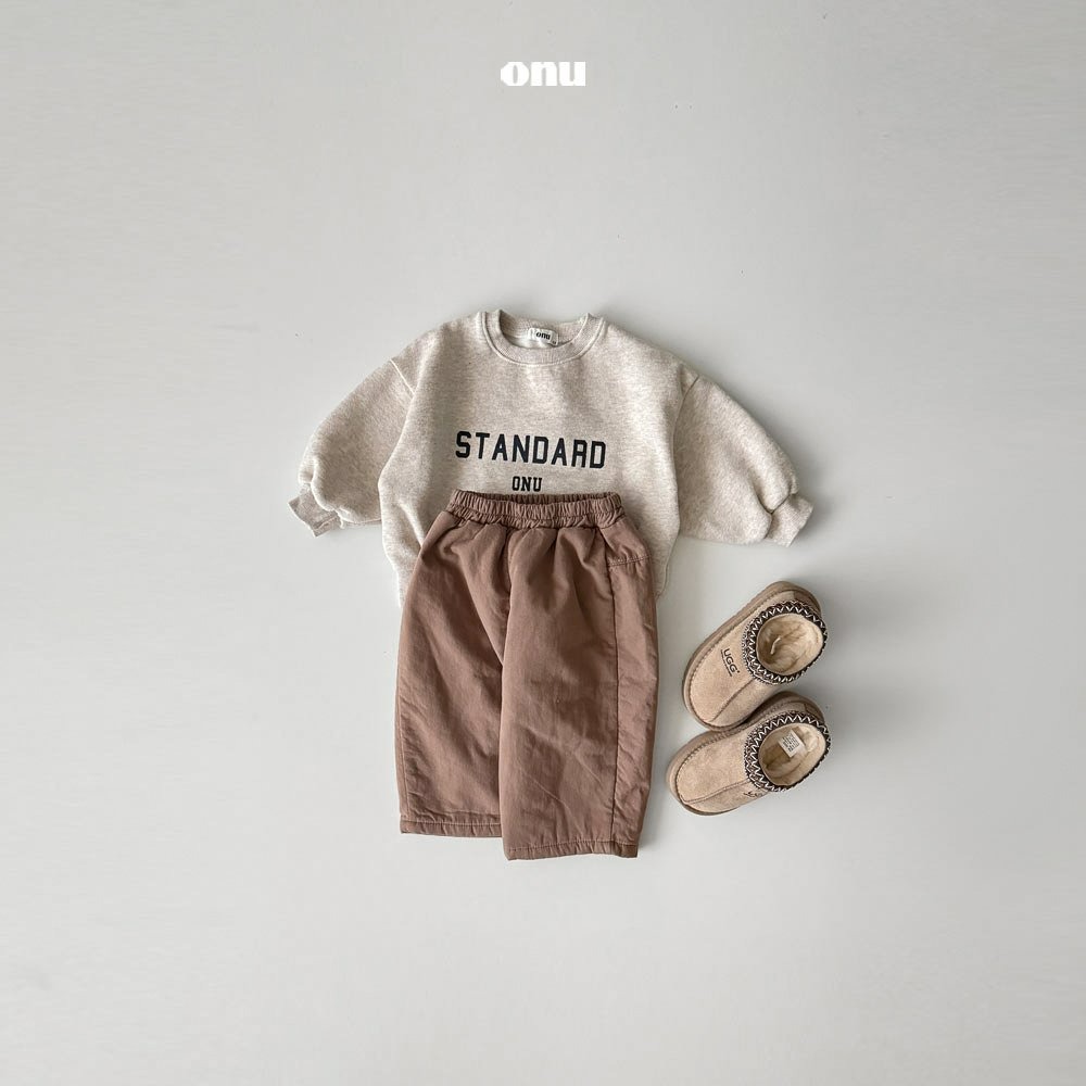 Onu 上衣 오누 스탠다드맨투맨-細節圖5