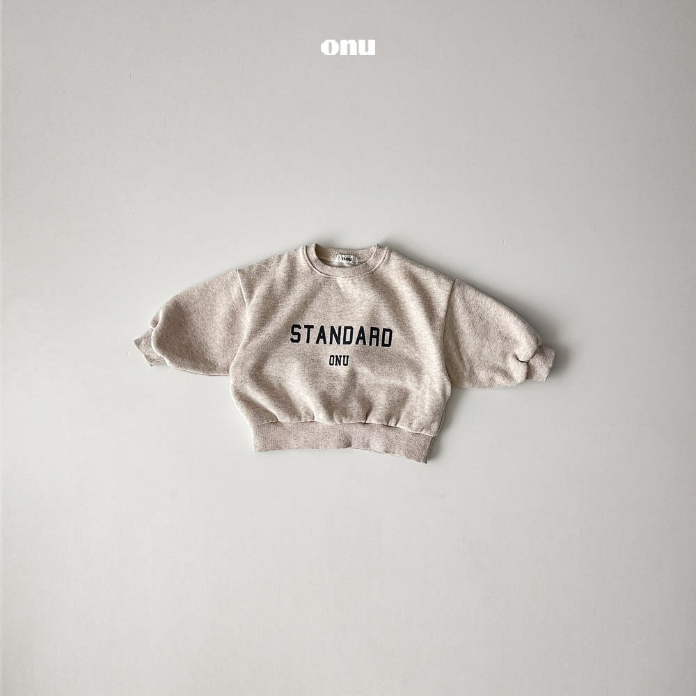 Onu 上衣 오누 스탠다드맨투맨-細節圖10