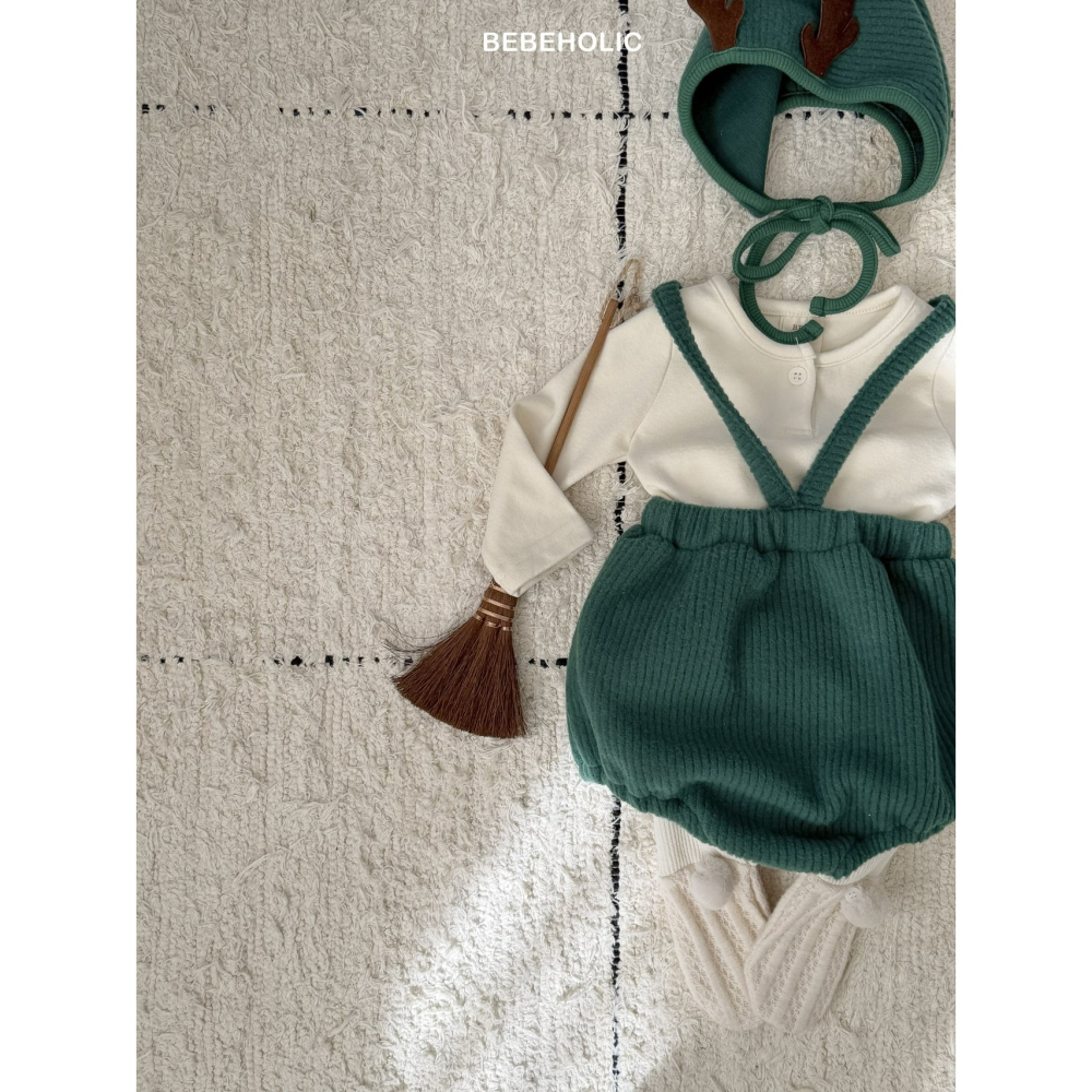 Bebeholic 吊帶褲 (聖誕) 베베홀릭 징글벨멜빵블루머 (크리스마스)-細節圖6