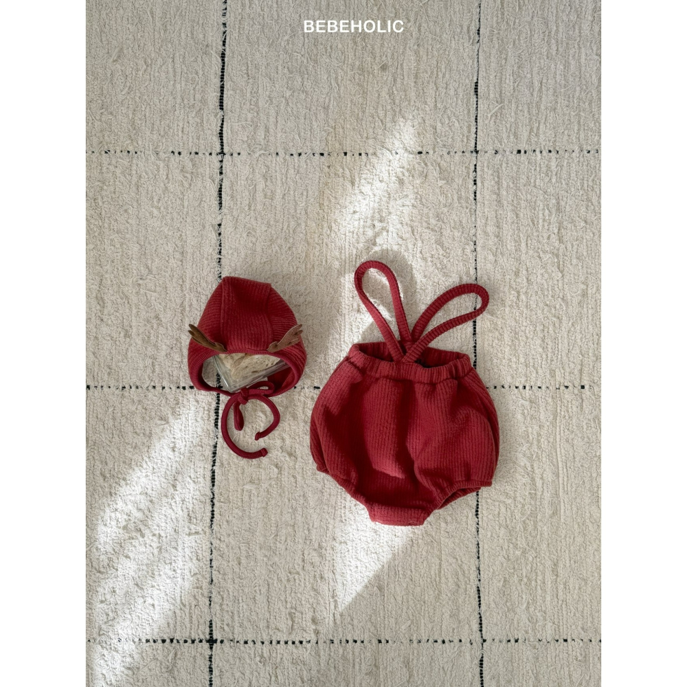 Bebeholic 吊帶褲 (聖誕) 베베홀릭 징글벨멜빵블루머 (크리스마스)-細節圖8