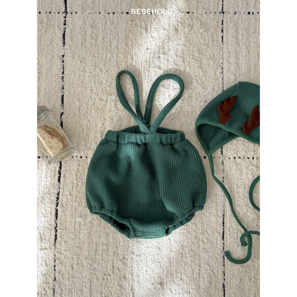 Bebeholic 吊帶褲 (聖誕) 베베홀릭 징글벨멜빵블루머 (크리스마스)-細節圖11