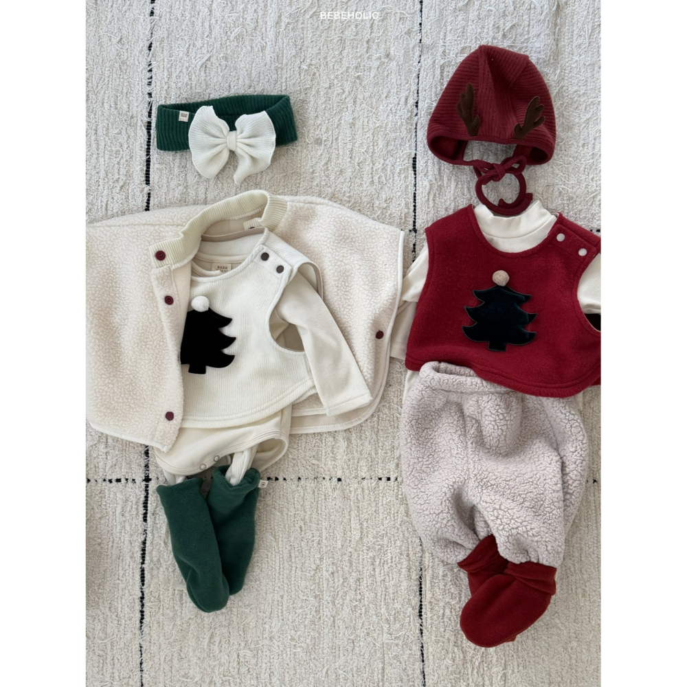 Bebeholic 背心 (聖誕) 베베홀릭 트리베스트 (크리스마스)-細節圖2