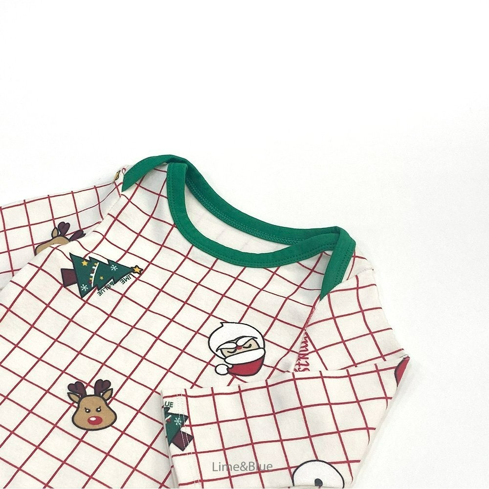Lime&Blue 上下套裝 (聖誕) 라임앤블 메리크리스마스베이비세트 (크리스마스)-細節圖8
