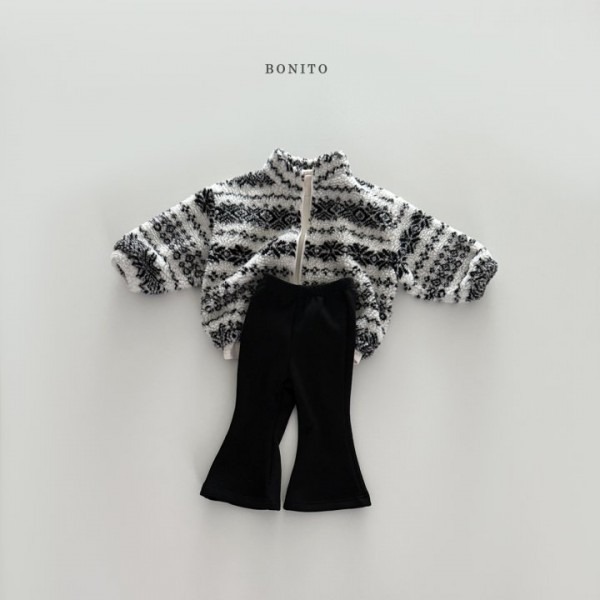 Bonito 上衣 보니토 눈꽃덤블집업-細節圖7