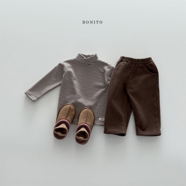 Bonito 上衣 보니토 (기획)ST기모목폴라-細節圖7