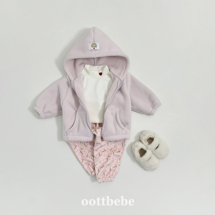 Oottbebe 外套 오뜨베베 말랑구름후리스집업점퍼-細節圖2