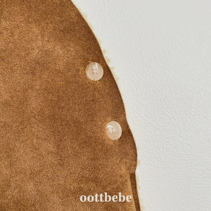 Oottbebe 吊帶褲 오뜨베베 무스탕숏오버롤-細節圖6