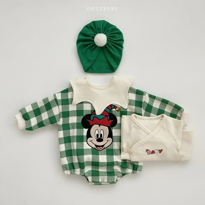 Oottbebe 圍兜 (聖誕) 오뜨베베 베이비턱받이 (크리스마스)-細節圖7