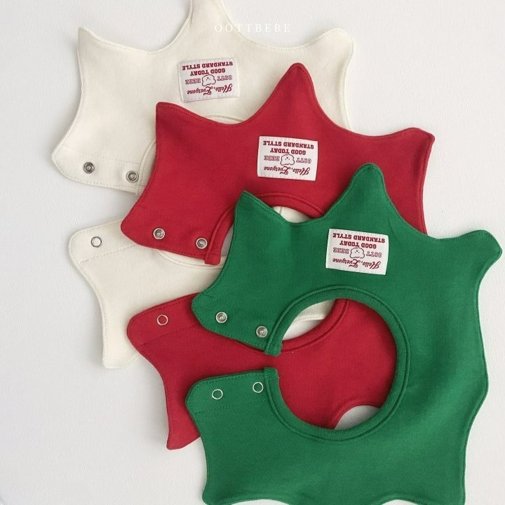 Oottbebe 圍兜 (聖誕) 오뜨베베 베이비턱받이 (크리스마스)-細節圖8