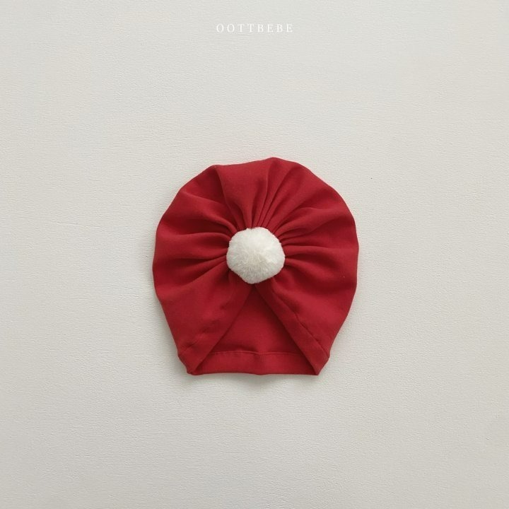 Oottbebe 帽子 (聖誕) 오뜨베베 크리스마스방울터번 (크리스마스)-細節圖4